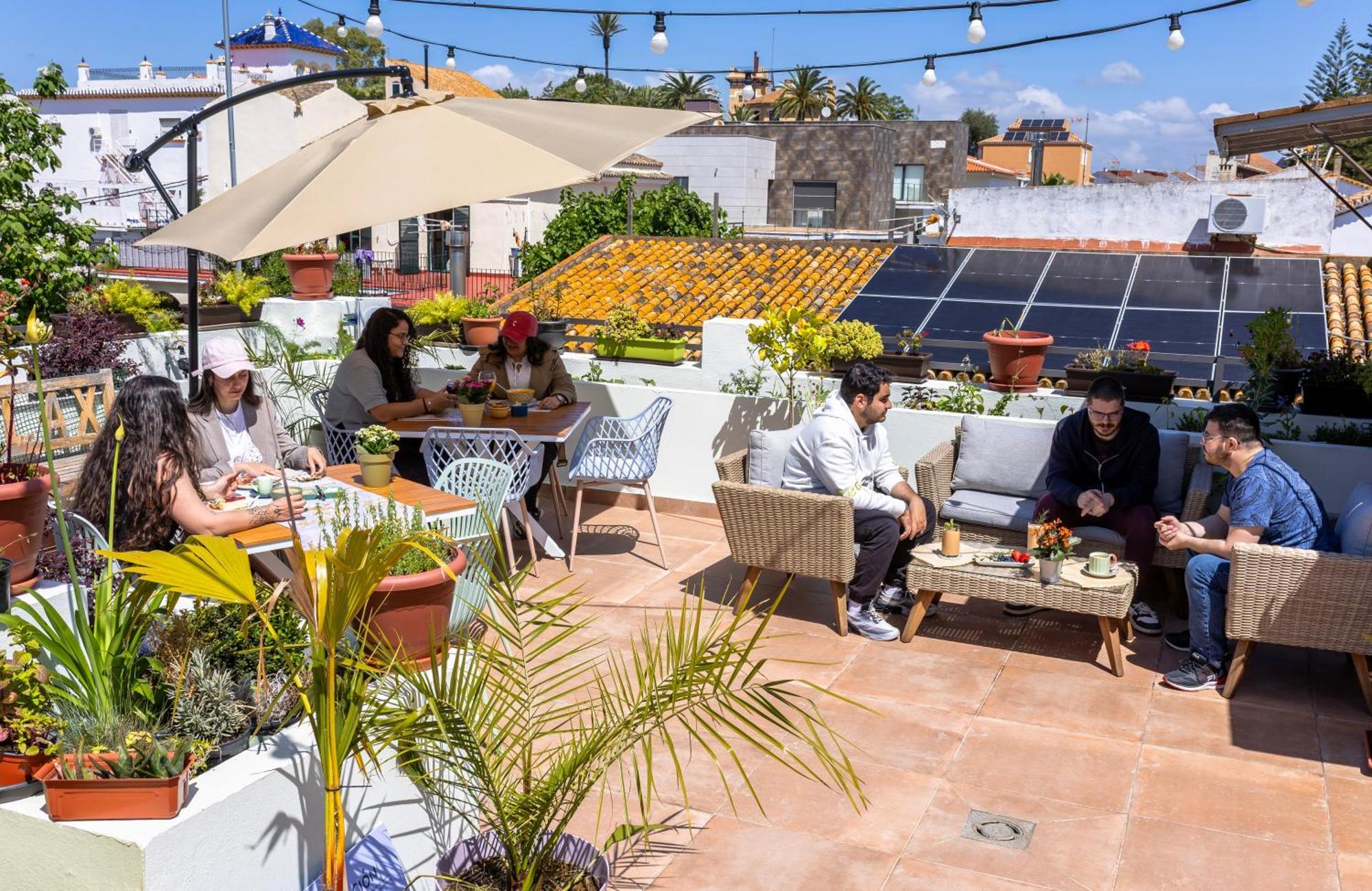 Growersgo Boutique Hostel Huelva Bagian luar foto